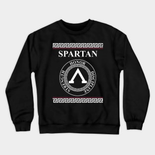 Spartan Ancient Greece Symbol of Sparta Crewneck Sweatshirt